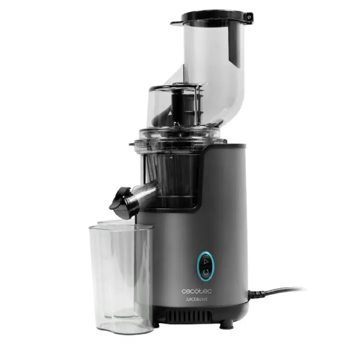 Cecotec Licuadora frutas y verduras prensado frío Juice&Live 2500 EasyClean. Potencia 200 W Filtro fácil limpieza Canal XL - 1