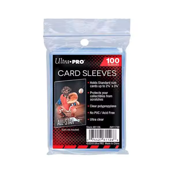100 Sleeves Regular Ultra Pro     TCG Accesorios - 1