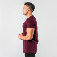 Camiseta De Verano Para Hombre Camiseta Deportiva Fitness Algodón Transpirable Secado Rápido Estilo Delgado Casual Running - details 1