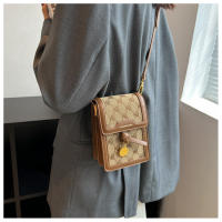 Bolso Cruzado Mini Vertical Para Mujer Estilo Retro Textura Premium Bolso De Hombro Para Niñas Bolsa Para Teléfono Móvil - details 14