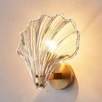 Lámpara De Pared De Vidrio Simple Para Dormitorio Y Sala De Estar Iluminación De Pasillo Interior Decorativa Fijación AC 220V E14 - details 4