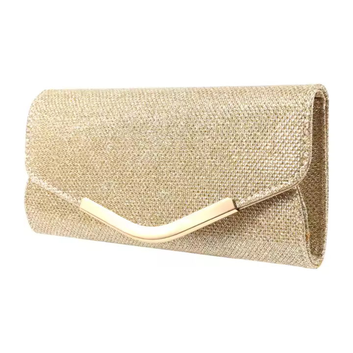 Bolsos Bolsos De Mujer Bolsos Para Damas Fiesta De Noche Bolso De Embrague Pequeño Bolso De Banquete Bolso (Oro) - 1