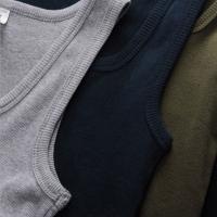 Hot Sale Summer Male clothes Women Basic Elastic tank top Pure Cotton Sleeveless Men's t-shirt Bodybuilding Fitness T-shirt - details 9