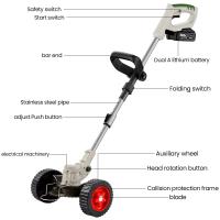 Cortacésped eléctrico de 21V, cortadora de madera de 18000RPM, longitud ajustable, plegable, herramienta de poda de jardín para batería Makita - details 3