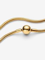 Pandora - Collar de Cadena De Serpiente-Baño de Oro de 14K - details 0