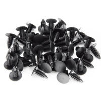 Clips De Nylon Para Automóvil Con Agujero De 8mm Resistentes Y Universales Para Parachoques Y Guardabarros 10-50PCS - details 1