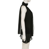 Vestido Vintage A-Line Irregular De Mujer Con Halter Y Malla Sin Mangas De Spaghetti Estilo Chic Para Fiestas Y Calle Moda Sexy Y Club - details 3