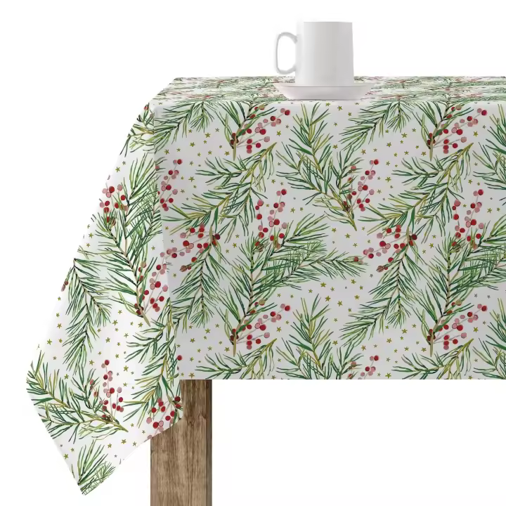 BL Belum Mantel Resinado Antimanchas Merry Christmas 30 - Impermeable y Resistente a Manchas - 1