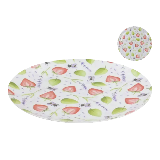 PLATO LLANO FOREST 25 CM FRUTAS GERIMPORT - 1