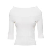 GUESS — Cod. W1GR0O  Jersey, mujer, cuello barco, tres cuartos mangas, solo color, con logo - details 0
