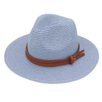 Sombrero De Paja De Verano Panama Tejido De Hierba Transpirable Estilo Europeo Y Americano Sombrero De Sol Para Playa Casual Para Mujeres - details 13