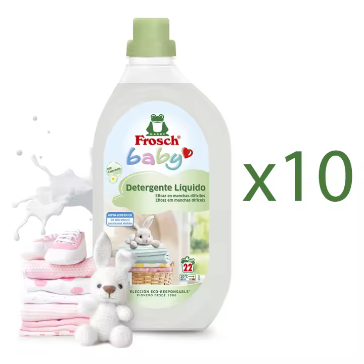 Pack 10x Baby detergente Frosch 1500 ml - 1
