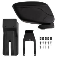 vidaXL Reposabrazos para coche ABS negro coche Adecuado para Opel astra g (1998-2004),  Fiat grande punto (2006) Alfa romeo mito (2008) fiat linea (after 2007),  Lada kalina i ii (2012-2018) Lada granta (2012-2018) y mas - details 2