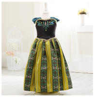 Vestidos para Niñas - Vestido de Princesa "Frozen" (Animadas) - Traje de Gala Infantil - details 3