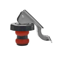 Tapa De Vino De Silicona Alloet Eco-amigable Portátil Y Ligera Para Barra Accesorios De Acero Inoxidable Creativos Y Convenientes - details 7