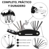 Kit de reparación de neumáticos para Bicicletas - 35 Piezas. Incluye Varios componentes Esenciales para Ciclistas, Motocicletas, Otros neumáticos de Goma inflables. essential by natural bio pharma - details 2
