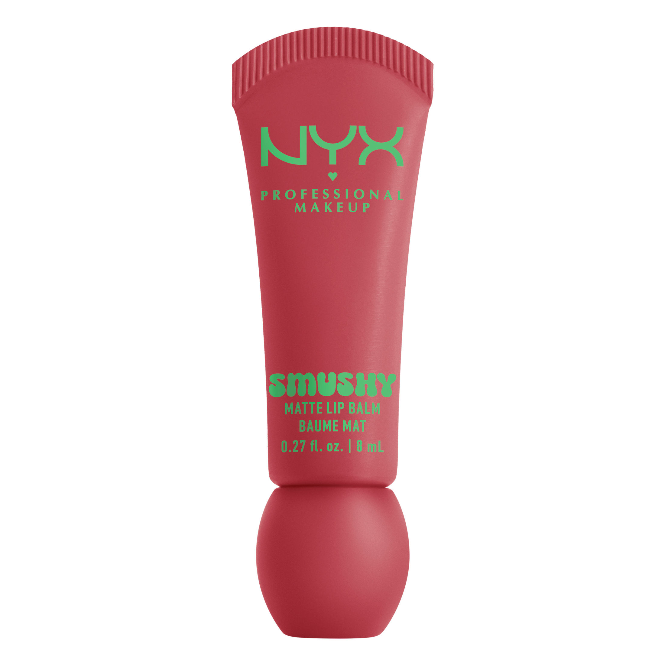 NYX Professional Makeup | Smushy Matte Lip Balm con Aplicador Suave, Bálsamo Labial Mate con Acabado Difuso, Ceramidas de Azúcar y Polvo de Arroz Mochi, Fórmula Vegana