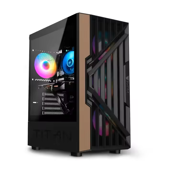 PC GAMING PC RACING AMD RYZEN 5 8500G - 16GB DDR5 - 1TB SSD M.2 – GRAFICA RX 6600 - WIFI - WINDOWS 11 PRO - PC Gamer, ordenador de sobremesa - 1