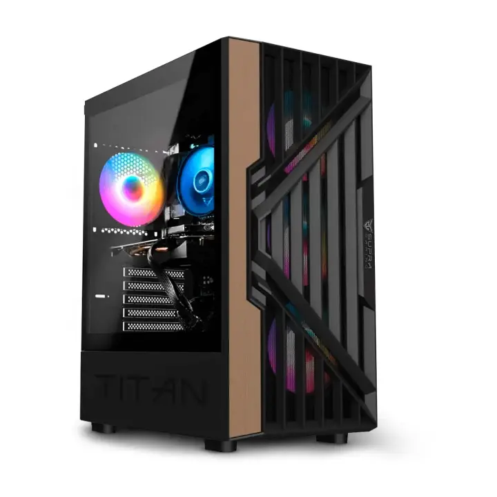 PC GAMING PC RACING AMD RYZEN 5 8500G - 16GB DDR5 - 1TB SSD M.2 – GRAFICA RX 6600 - WIFI - WINDOWS 11 PRO - PC Gamer, ordenador de sobremesa - 1