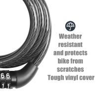 Cable De Seguridad Antirrobo Universal Para Patinete Eléctrico Con Cadena Enrollada Accesorios Para Xiaomi Mijia M365/Ninebot MAX G30 - details 3