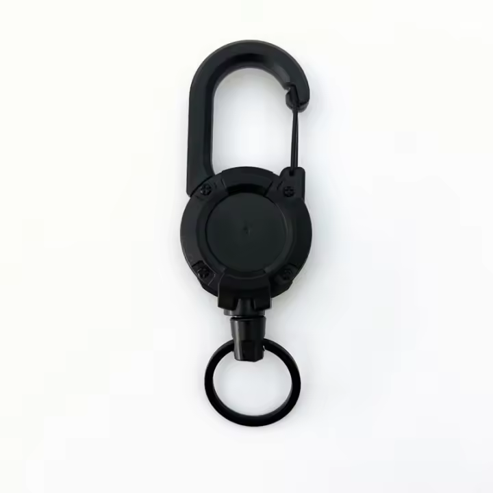 Llavero Retráctil Automático 1/3Pcs Antirrobo Fácil De Pulla Cuerda Elástica Con Hebilla Deporte Llavero Retráctil Anti Perdido - 1