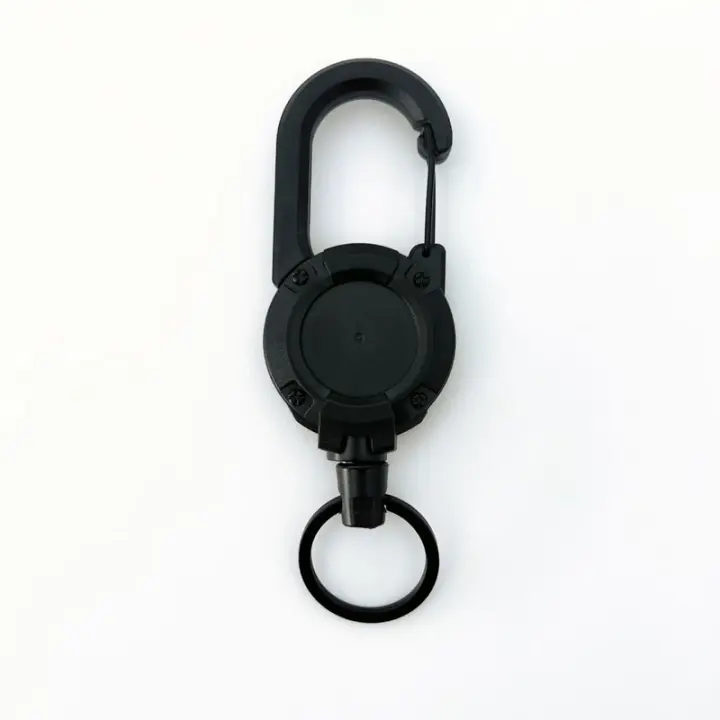 Llavero Retráctil Automático 1/3Pcs Antirrobo Fácil De Pulla Cuerda Elástica Con Hebilla Deporte Llavero Retráctil Anti Perdido - 1
