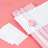 Cortadora De Papel A4 Bidireccional Con Regla Retráctil Para Fotografías Y Scrapbooking Máquina De Corte Ligera Y Multifuncional - details 3
