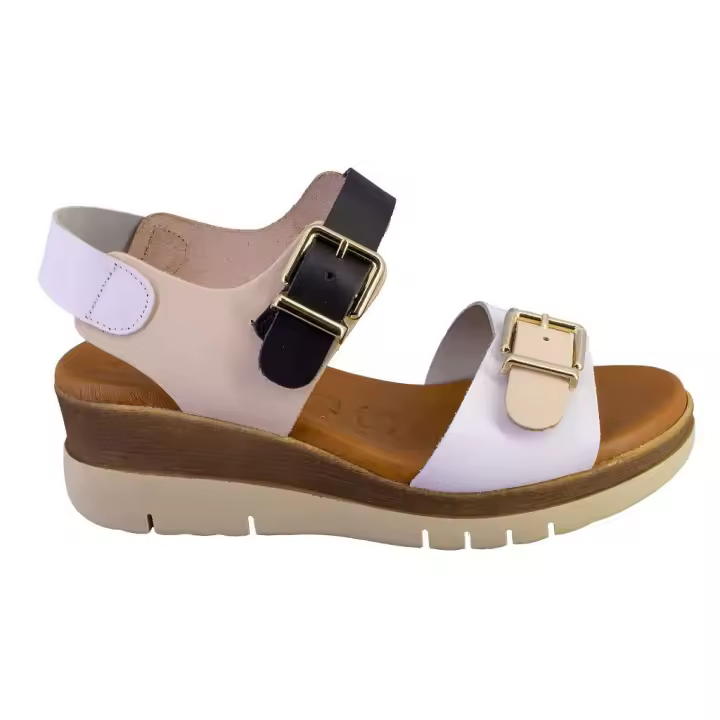 JORDANA 4200-ZETA Sandalias de mujer multicolor PIEL 525 - 1