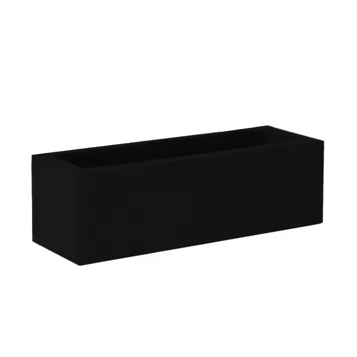 Newgarden - JARA Macetero Rectangular para Flores y Plantas Muy Resistente para Exterior e Interior de Estilo Moderno. Varios Colores y Tamaños. Jardinera Hecha de Polietileno en España - 1