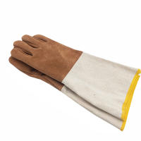Guantes protectores de soldado resistentes al desgaste Largo - details 3