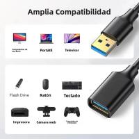 Cable De Extensión Macho a Hembra USB 3.0/2.0 Para Laptop PC PS4 Velocidad Rápida Extensión De 0.5/1/1.5/2/3M Accesorio De Computación - details 4