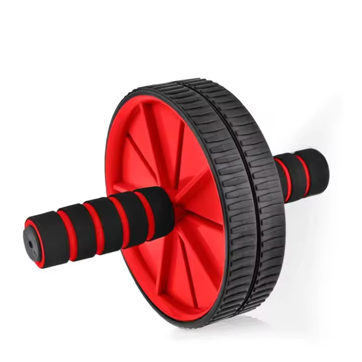 Rueda Abdominal AB Wheel Abdominales Roller Gimnasio en Casa Rojo - 1