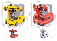 Coche Transformable De Juguete Autobot Robot Puzzle Para Chicos Sin Batería Material Plástico Juego Educativo Para Mayores De 14 Años - details 1