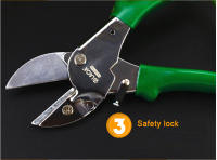 Tijeras De Poda LAOA SK5 De 8 Pulgadas Con Hoja De Repuesto Herramienta De Jardinería Antideslizante Para Recortar Frutas Y Plantas - details 10
