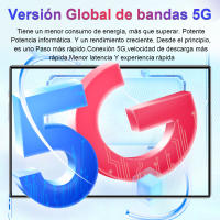 20000mAh,Tablet Android 2025, Versión Global, 14 Núcleos,Nueva Red, 16GB + 1TB, 10,1 Pulgadas, Android 13,0, Wifi - details 12