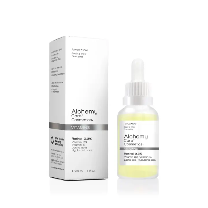 ALCHEMY CARE COSMETICS Retinol 0.3% - Reducir líneas de Expresión y Arrugas 30 ml - 1