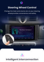 Junsun Radio Coche para Smart Fortwo 2011 2012 2013 2014 2015 AI Voice 2 din Pantalla Coche Android Auto Multimedia Navegación GPS Auto radio - details 8
