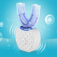 Cepillo De Dientes Ultrasonido Portátil Impermeable Con Cobertura 360° U-shaped Para Cuidado Oral Limpieza Dental Para Niños - details 0
