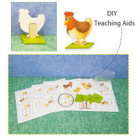 Juguete Educativo Montessori DIY Material Matemático Juego De Encaje De Colores Y Formas Para Niños Aprendizaje Temprano Juguetes De Enseñanza - details 59