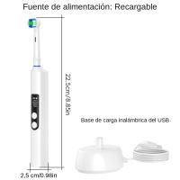 Cepillo De Dientes Eléctrico Inalámbrico Con Rotación Inteligente Recargable Compatible Con Cabezas De Repuesto Oral B 4 Modos Para Adultos - details 8