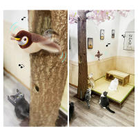 Juguete Interactivo Para Gatos Pájaro Volador Con Alas Movibles Y Masticable Simulación De Golosina Eléctrica Para Divertir a Los Gatos - details 3