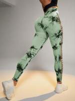 Leggings De Yoga Para Mujer Con Cintura Alta Diseño De Agujeros Lateral Talla True Fit Técnica De Tejido Elástica Lleva Butt Lifting - details 7