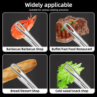 Pinzas De Barbacoa De Acero Inoxidable 304 Para Cocinar Herramientas De Cocina Accesorios De Cocina Tongs De Carne Eco-amigables - details 5