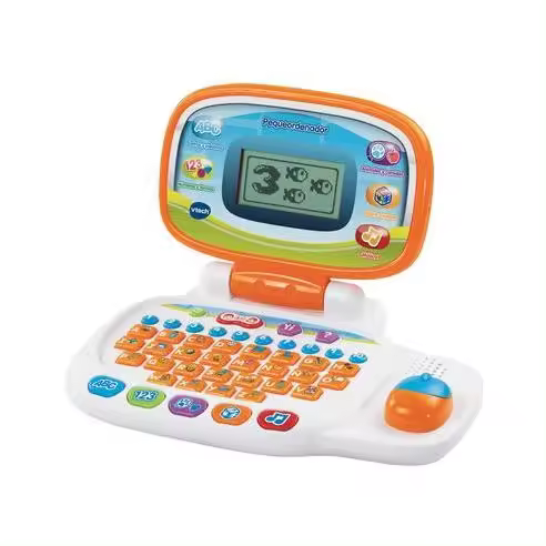 Vtech Juguete Interactivo Pequeordenador Naranja - Aprendizaje Divertido - 1