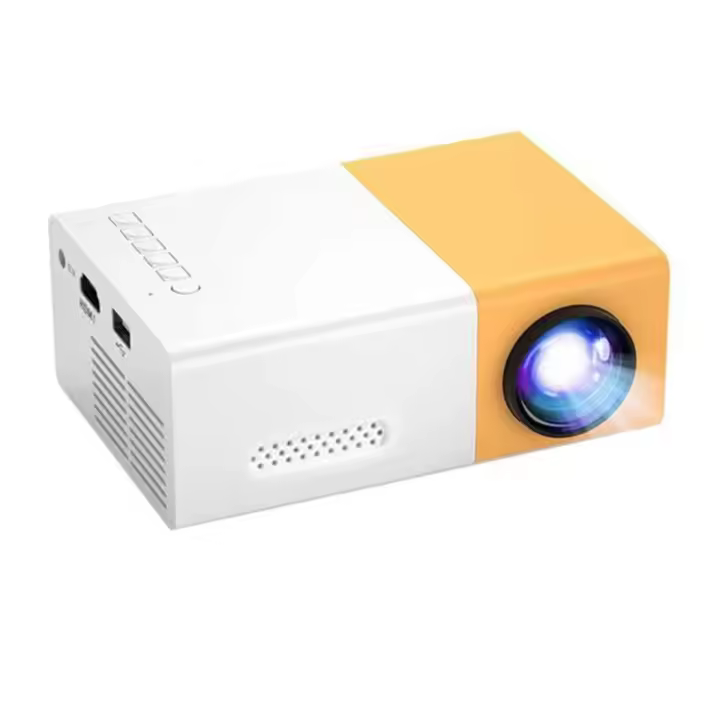Mini proyector, proyector de vídeo LED para teléfono móvil Full HD para cine en casa, para uso en exteriores[C] - 1