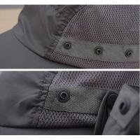 Gorro De Buceo Con Pico Ancho Y Cubierta De Cuello Para Protección Solar Al Aire Libre Gorro De Verano Transpirable Para Pesca Y Caza - details 5
