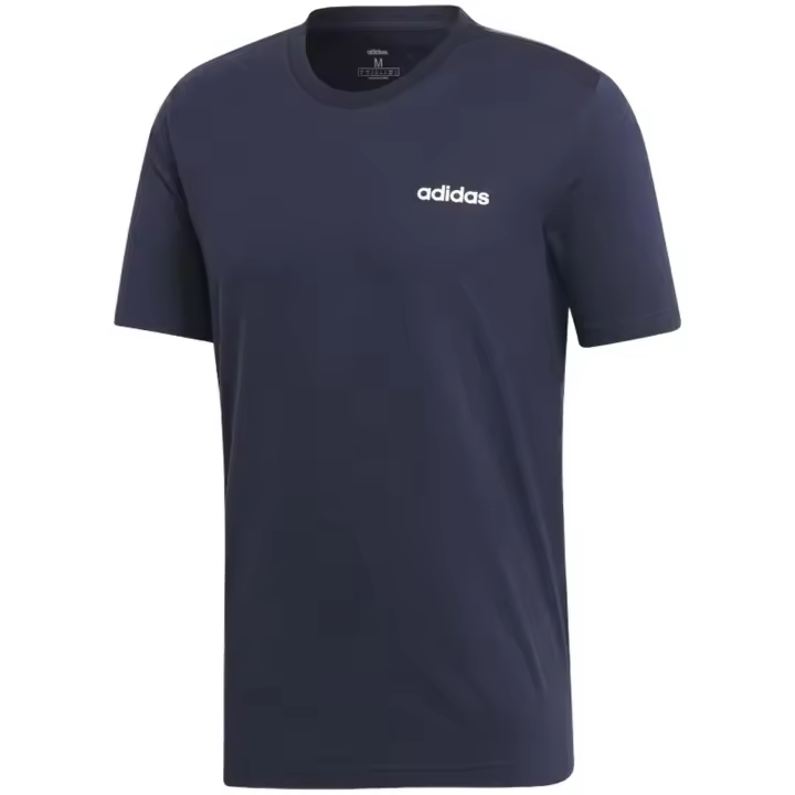 Camiseta de Manga Corta Adidas Essentials Plain para hombre en color azul - 1