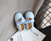 Zapatos De Niñas Estilo Princesa Infantiles Con Lazo De Cinta Y Piel Sintética Mary Janes Planos Para Niños Suaves Y Cómodos Para Todas Las Estaciones - details 12
