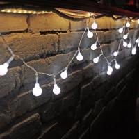 Luces De Cadena De Bolas LED 10M Para Exteriores Decoración De Fiesta Hogar Boda Jardín Navidad Luces De Navidad Fairy - details 4