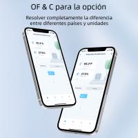 Sensor De Temperatura Y Humedad Inteligente ZigBee Tuya Con Pantalla LCD Iluminada Compatible Con Google Assistant Necesita Hub Tuya Zigbee - details 6